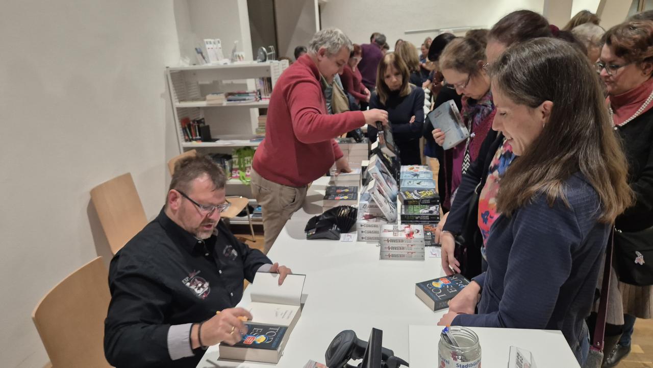 Thrillerlesung Andreas Gruber 16.11.24