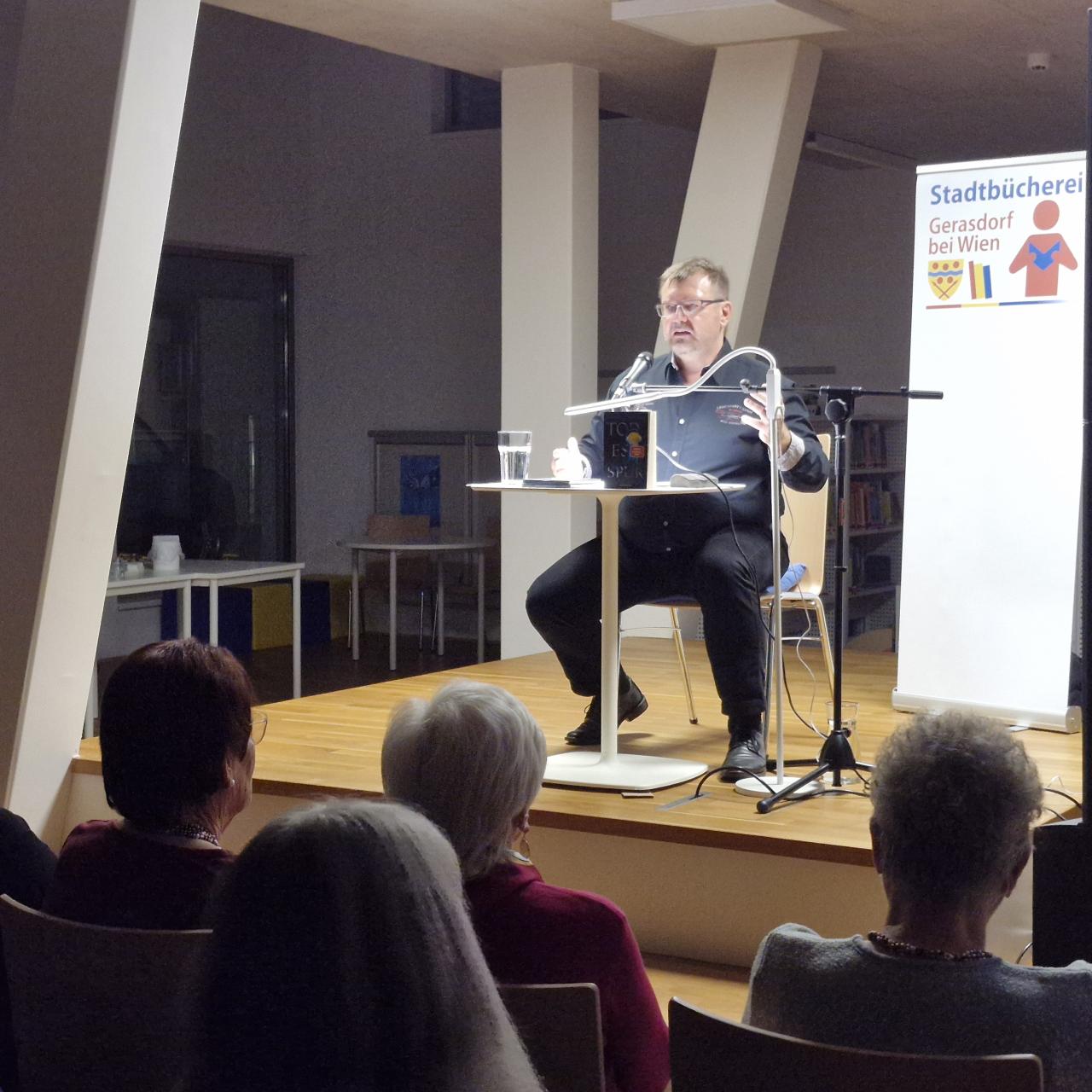 Thrillerlesung Andreas Gruber 16.11.24