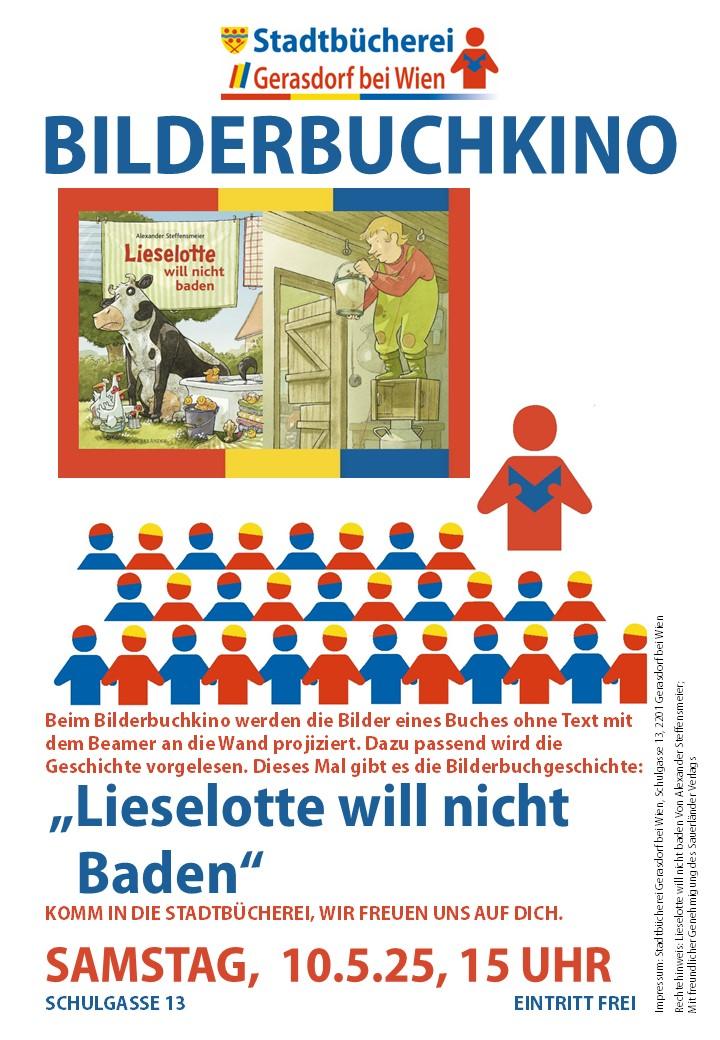 Bilderbuchkino "Lieselotte will nicht baden"